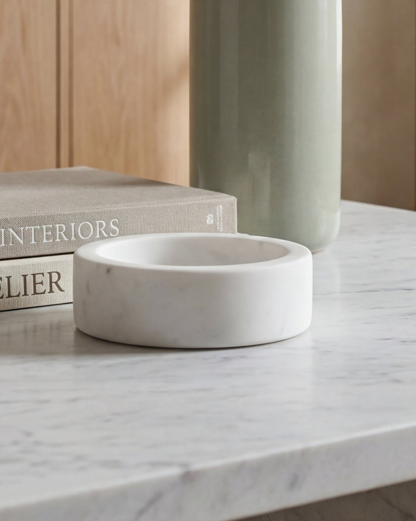 White Marble Dish