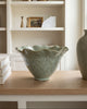 Ruffle Sage Decorative Bowl | Large