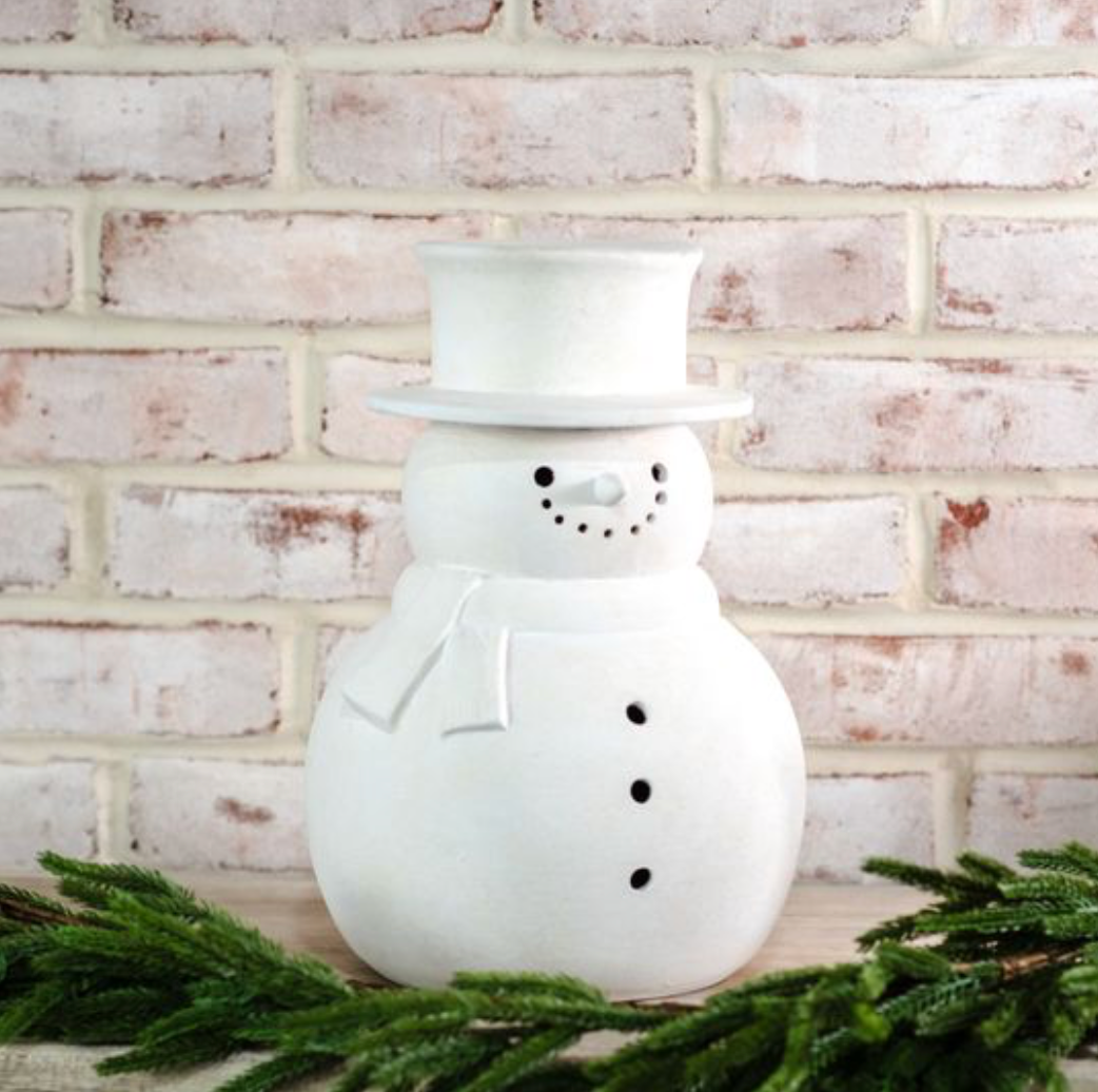 Slightly Defective Ghost/Snowman Tote