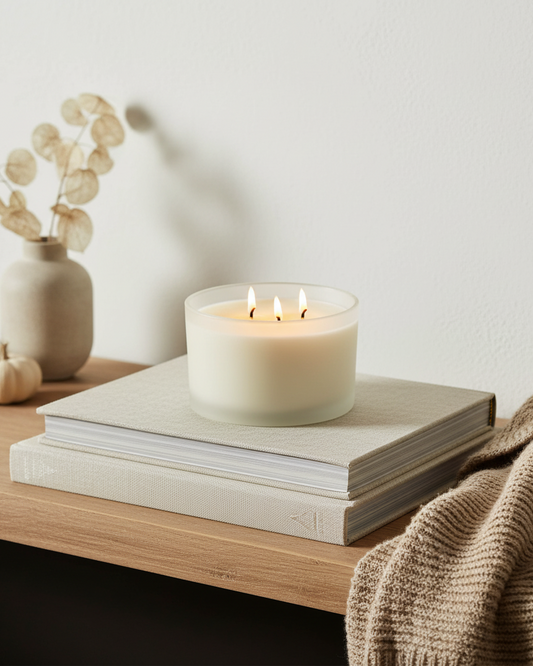 Creamy Caramel Apple | Four Wick Candle Jar