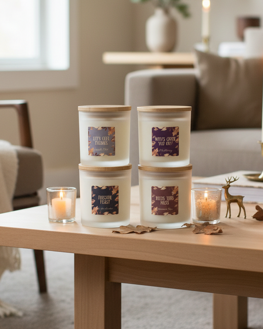 Thanksgiving Apothecary Candle Collection Bundle