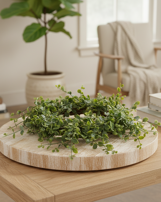 Whisperleaf Candle Ring | 12"