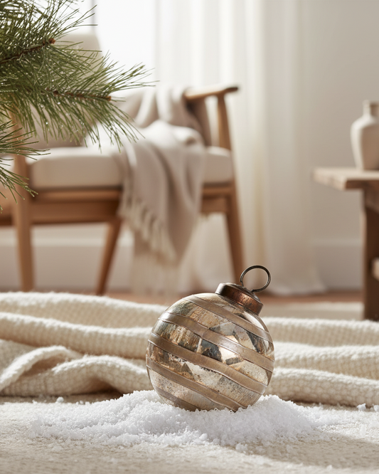 Vintage Mercury Glass Ornament