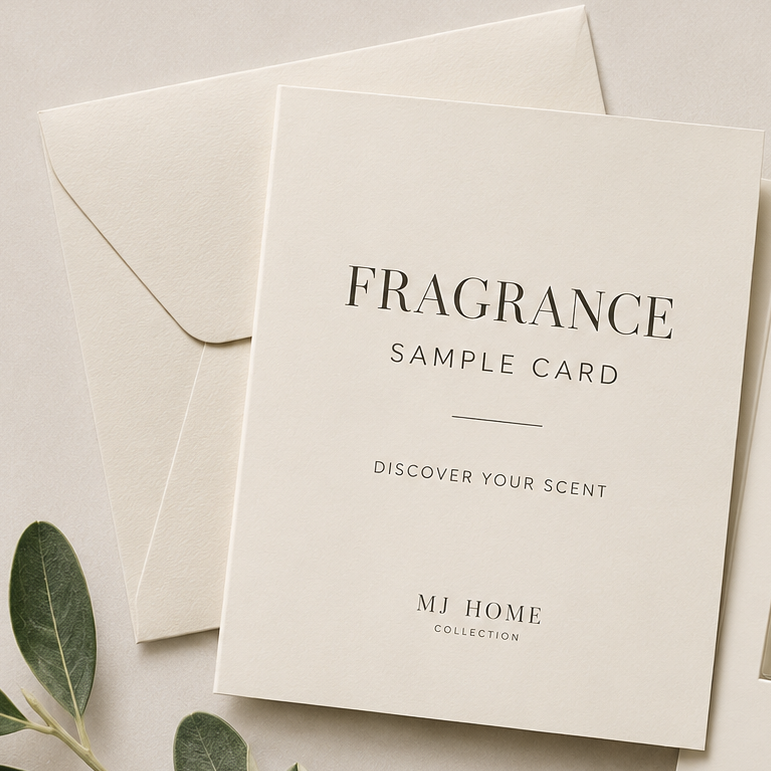 Complimentary Fragrance Sample Card