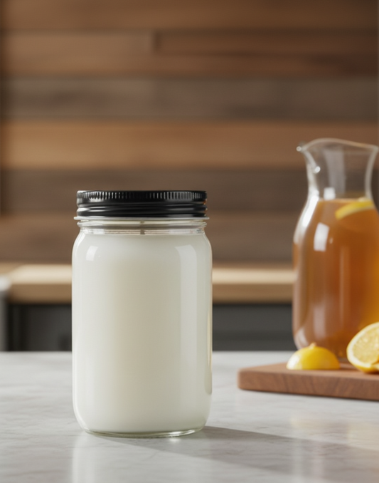 Lemon Tea | Mason Jar Candle